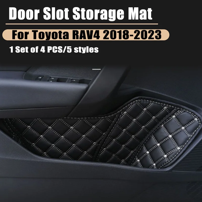 Door Storage Box Mat Full Cover For Toyota RAV4 XA50 2018-2023 2019 2020 Leather Slot Storage Protection Anti Car Accessories
Door Storage Box Mat Full Cover For Toyota RAV4 XA50 2018-2023 2019 2020 Leather Slot Storage Protection Anti Car Accessories
