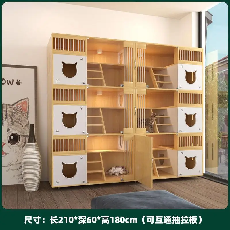Pet cabinet nailed cat cage, solid wood cat cabinet, foster villa display cabinet, breeding cage, three-story pet shop,
Pet cabinet nailed cat cage, solid wood cat cabinet, foster villa display cabinet, breeding cage, three-story pet shop,