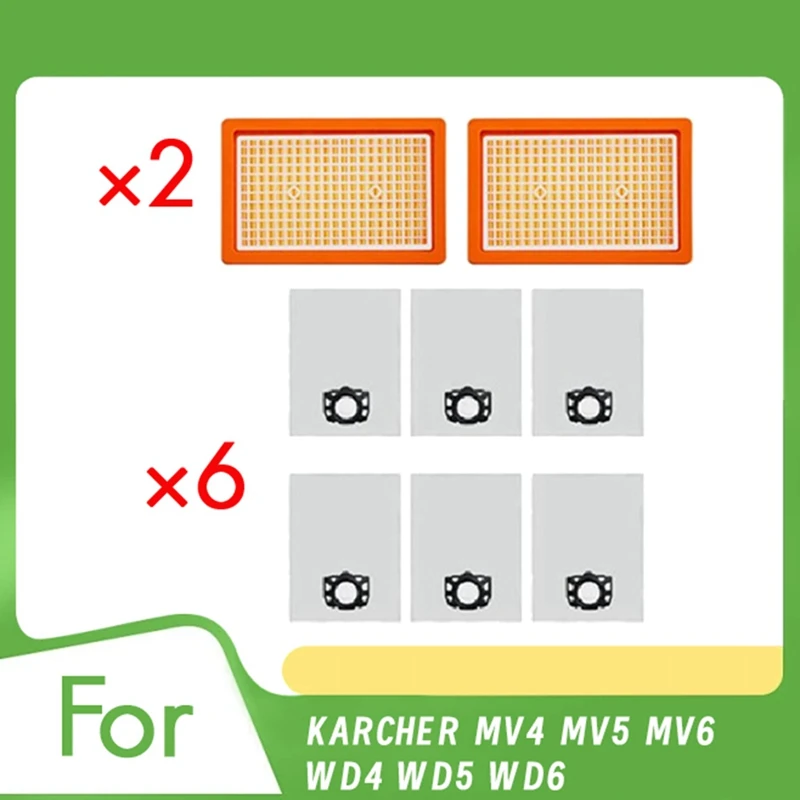 A63X-For KARCHER MV4 MV5 MV6 WD4 WD5 WD6 Vacuum Cleaner 2.863-005.0 Hepa Filter Replacement Parts
A63X-For KARCHER MV4 MV5 MV6 WD4 WD5 WD6 Vacuum Cleaner 2.863-005.0 Hepa Filter Replacement Parts