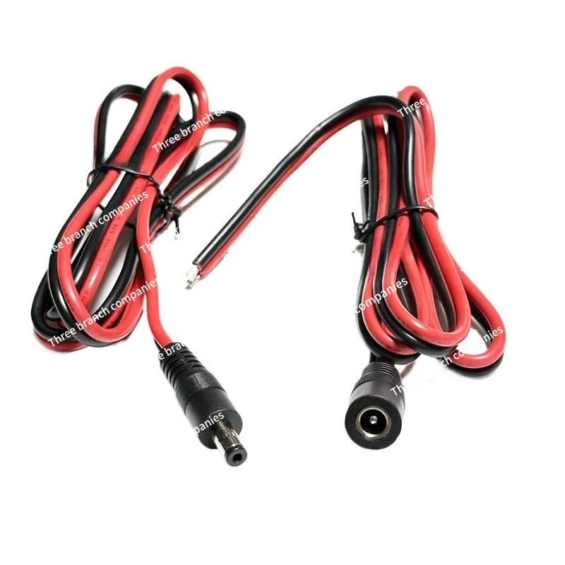 All copper bold 2 square DC5.5 * 2.1/5525 male single head female head 16A high current 190w red black
All copper bold 2 square DC5.5 * 2.1/5525 male single head female head 16A high current 190w red black