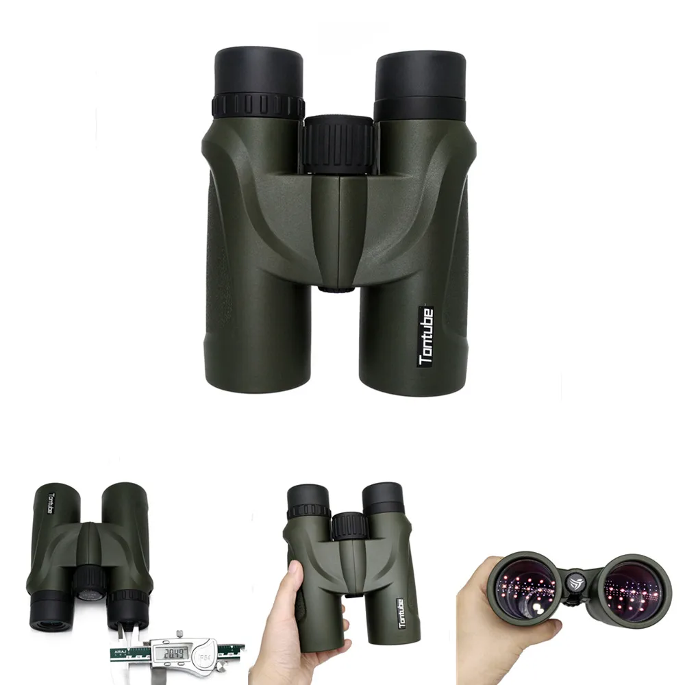 HD Binoculars Long Range Telescope 8x42/10X42 Long Range 6.3°-7.3° Wide View Angle Hunting Binoculars for Adults Camping Tourism
HD Binoculars Long Range Telescope 8x42/10X42 Long Range 6.3°-7.3° Wide View Angle Hunting Binoculars for Adults Camping Tourism