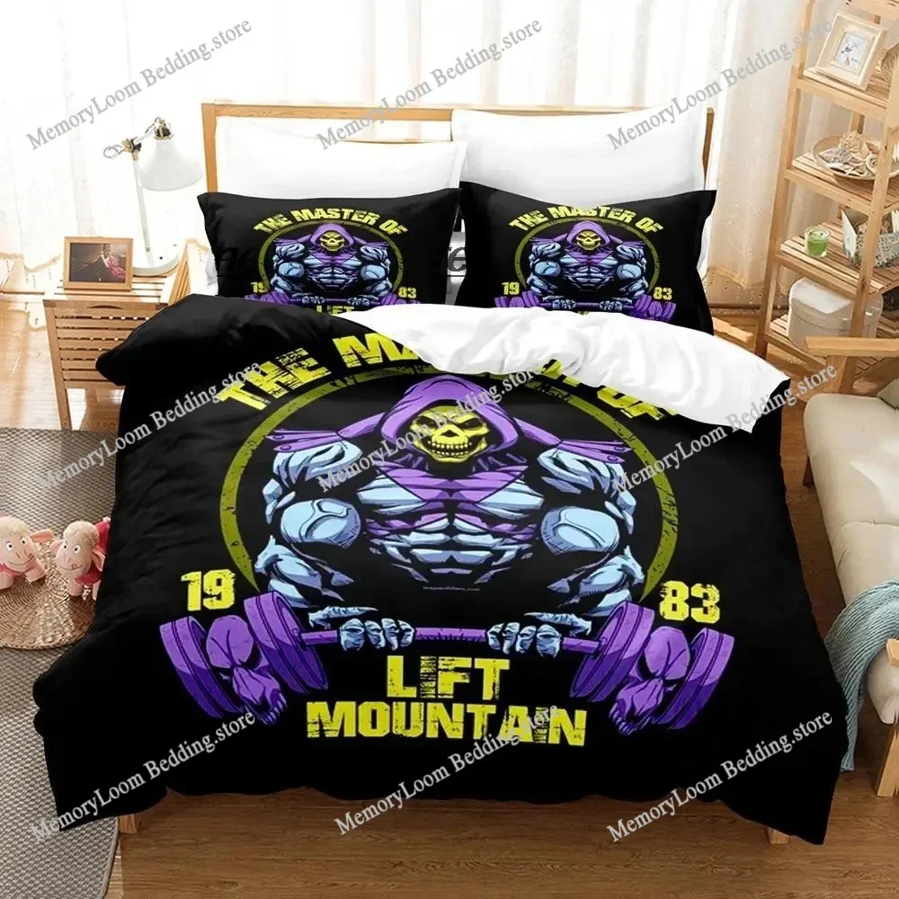 2025 Skull Skeletor Bedding Set Single Twin Full Queen King Size Aldult Duvetcover Sets for Boys Bedroom Anime Bed Sheet Set New
2025 Skull Skeletor Bedding Set Single Twin Full Queen King Size Aldult Duvetcover Sets for Boys Bedroom Anime Bed Sheet Set New