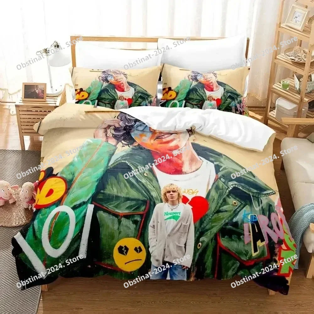 3D Print Singer The Kid LAROI Bedding Set Duvet Cover Bed Set Quilt Cover Pillowcase Comforter king Queen Size Boys Adult
3D Print Singer The Kid LAROI Bedding Set Duvet Cover Bed Set Quilt Cover Pillowcase Comforter king Queen Size Boys Adult