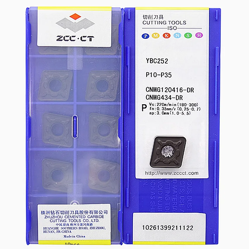 ZCC.CT CNMG120408-DR YBC252/CNMG120412-DR YBC252/CNMG120416-DR YBC252 CNMG432 CNMG433 CNMG434 CNC carbide inserts 10PCS/BOX
ZCC.CT CNMG120408-DR YBC252/CNMG120412-DR YBC252/CNMG120416-DR YBC252 CNMG432 CNMG433 CNMG434 CNC carbide inserts 10PCS/BOX