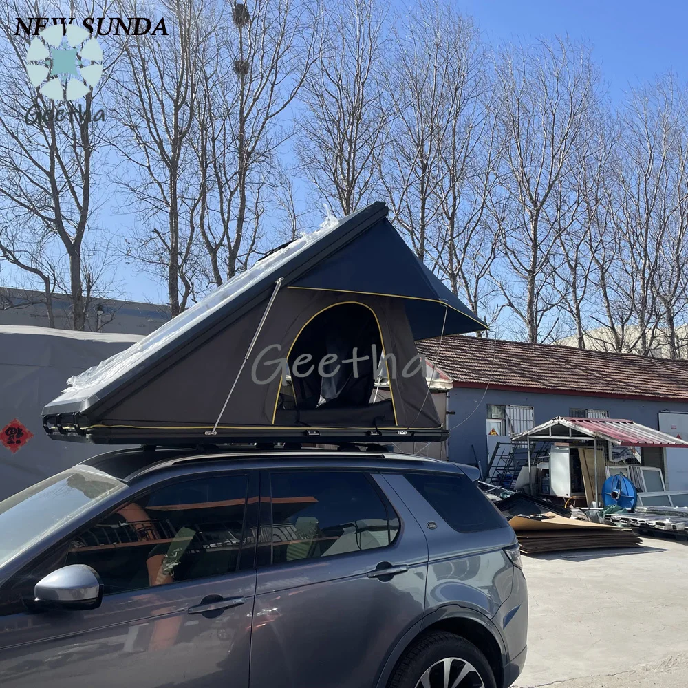 Efficient Ventilation System Maintains Air Circulation Aluminum Hard Shell Rooftop Tent
Efficient Ventilation System Maintains Air Circulation Aluminum Hard Shell Rooftop Tent