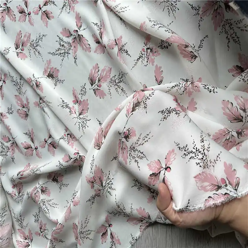 1 метр, 100% шелковая шелковая ткань 19 Momme, плотная шелковая ткань белого цвета с розовым принтом, ширина 138 см, 54 дюйма по дворам JJ183
1 метр, 100% шелковая шелковая ткань 19 Momme, плотная шелковая ткань белого цвета с розовым принтом, ширина 138 см, 54 дюйма по дворам JJ183