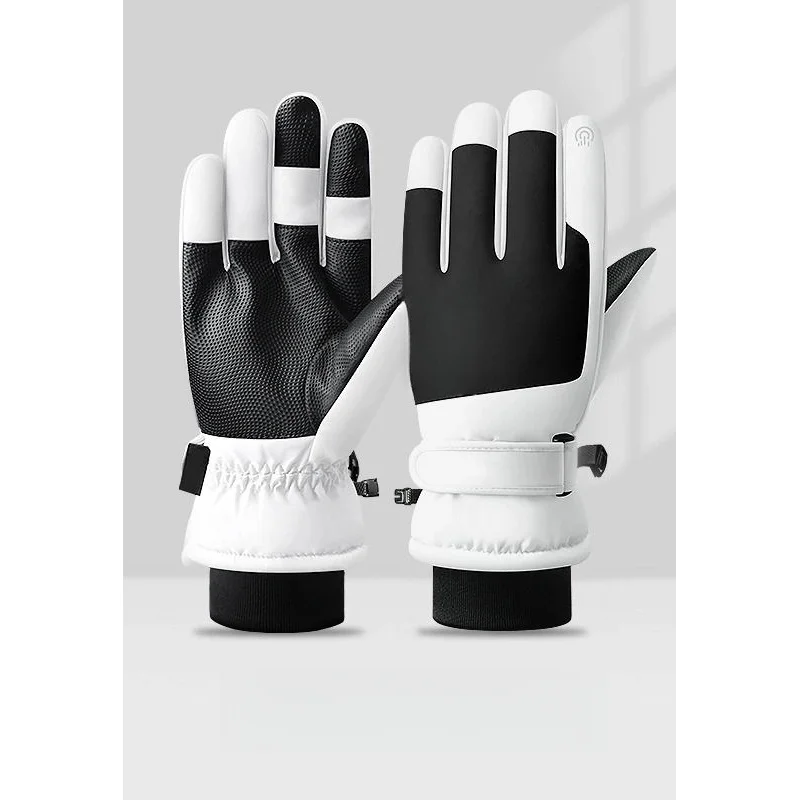 Зимние лыжные перчатки с сенсорным экраном, мотоциклетные, на флисовой подкладке, теплые, утолщенные, для верховой езды, водонепроницаемые, ветрозащитные, морозостойкие, нескользящие, для улицы
Зимние лыжные перчатки с сенсорным экраном, мотоциклетные, на флисовой подкладке, теплые, утолщенные, для верховой езды, водонепроницаемые, ветрозащитные, морозостойкие, нескользящие, для улицы