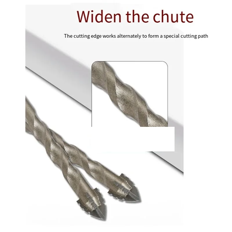 ABWZ-Concrete Drill Bit Set 10PCS Four-Edged Eccentric Drill Bit For Glass, Metal, Brick, Tile, Concrete, Plastic And Wood
ABWZ-Concrete Drill Bit Set 10PCS Four-Edged Eccentric Drill Bit For Glass, Metal, Brick, Tile, Concrete, Plastic And Wood