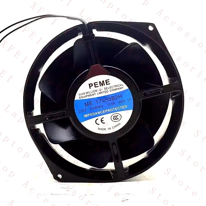 D FOR PEME ME17055B2H 17055 220V 0.30A 46W 17CM Axial Cooling Fan
D FOR PEME ME17055B2H 17055 220V 0.30A 46W 17CM Axial Cooling Fan
