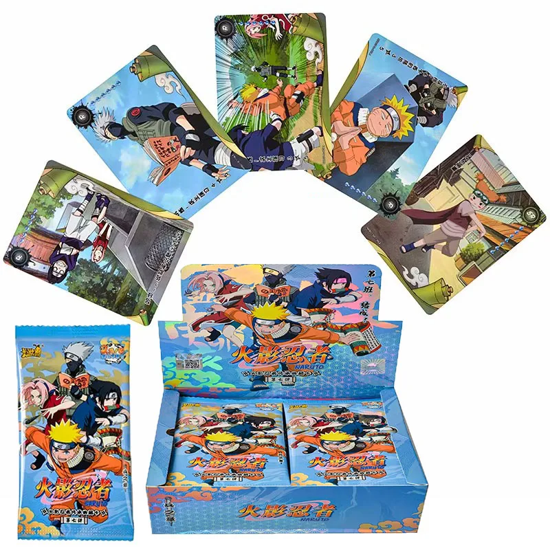 KAYOU Original Naruto Cards Uzumaki Sasuke Ninja Game Collection Rare Cards Box Flash Card With Box For Children's Toys Gift
KAYOU Original Naruto Cards Uzumaki Sasuke Ninja Game Collection Rare Cards Box Flash Card With Box For Children's Toys Gift