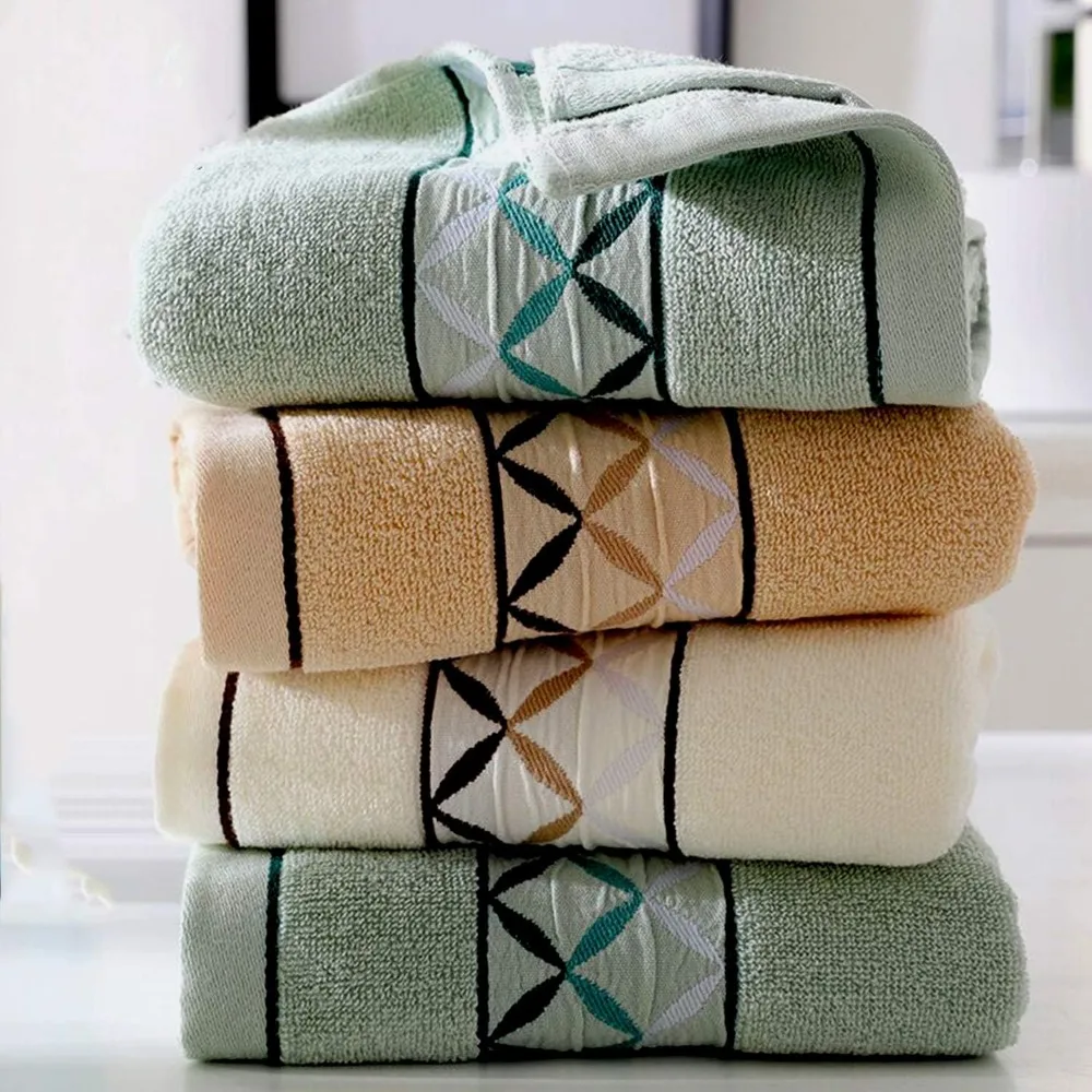Set of Four Soft Cotton Hand Towels Highly Absorbent Printed Bathroom Cloth 14 by 30 Inch
Set of Four Soft Cotton Hand Towels Highly Absorbent Printed Bathroom Cloth 14 by 30 Inch