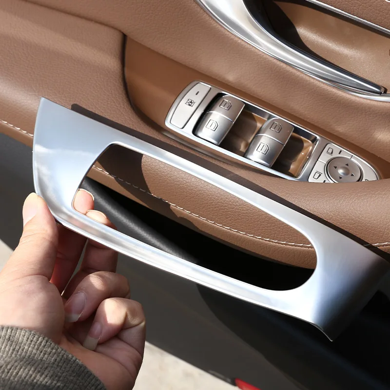Хромированная рамка переключателя двери автомобиля для Mercedes-Benz E-Class w213 2016-2022 ABS декоративные наклейки Автозапчасти
Хромированная рамка переключателя двери автомобиля для Mercedes-Benz E-Class w213 2016-2022 ABS декоративные наклейки Автозапчасти
