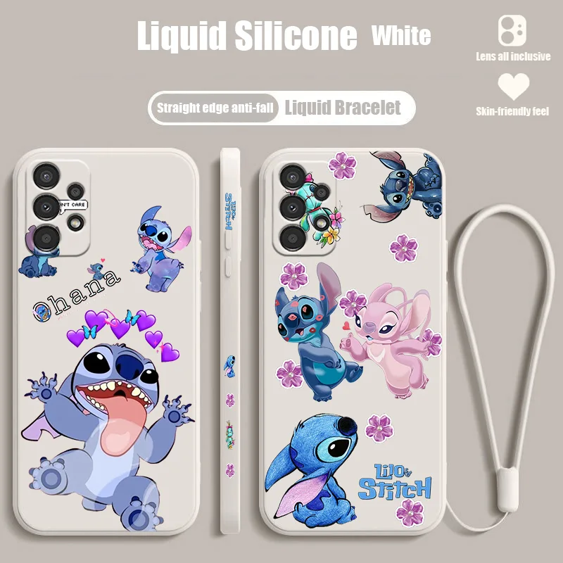 Disney Stitch Anime Cute For Samsung A73 A72 A54 A53 A52 A42 A34 A33 A32 A23 A22 A14 A13 A12 Liquid Left Rope Phone Case
Disney Stitch Anime Cute For Samsung A73 A72 A54 A53 A52 A42 A34 A33 A32 A23 A22 A14 A13 A12 Liquid Left Rope Phone Case