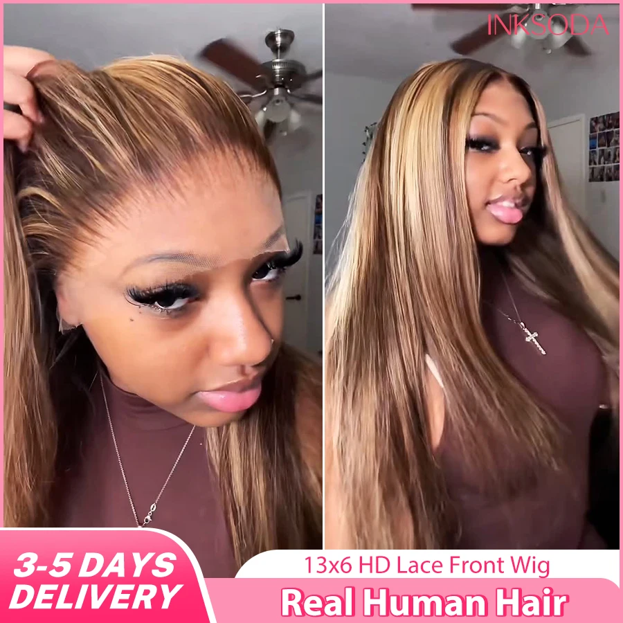 36 Inch Ombre Honey Blonde Highlighted HD Lace Frontal Wig Bone Straight 13x6 Human Hair Pre-Plucked 220% Density For Women
36 Inch Ombre Honey Blonde Highlighted HD Lace Frontal Wig Bone Straight 13x6 Human Hair Pre-Plucked 220% Density For Women