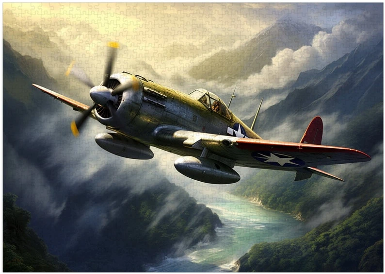 WWII Fighter Aircraft Jigsaw Puzzle For Adults Home Wall Art Decoration Crafts DIY Gift New Arrivals
WWII Fighter Aircraft Jigsaw Puzzle For Adults Home Wall Art Decoration Crafts DIY Gift New Arrivals 