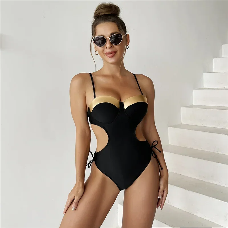 Sexy Swimwear Swimsuits Push Up One Piece Women Slip High Leg Cut Outy Bikinis Ladies Bathing Suits Beachwear Swim Clothes
Sexy Swimwear Swimsuits Push Up One Piece Women Slip High Leg Cut Outy Bikinis Ladies Bathing Suits Beachwear Swim Clothes