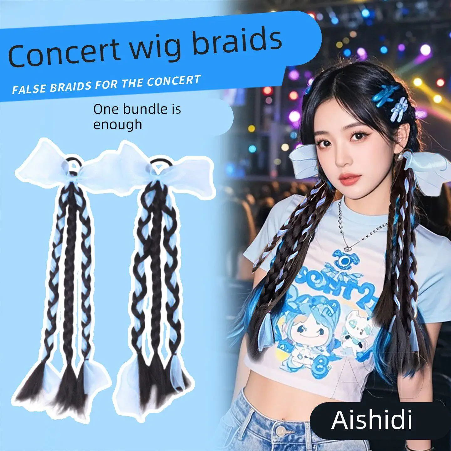 Concert Hidden Items Bag Mayday Zhangjie Zhou Shen Support Highlighted Hair Accessories Wig Braids Hairband Music Festival
Concert Hidden Items Bag Mayday Zhangjie Zhou Shen Support Highlighted Hair Accessories Wig Braids Hairband Music Festival