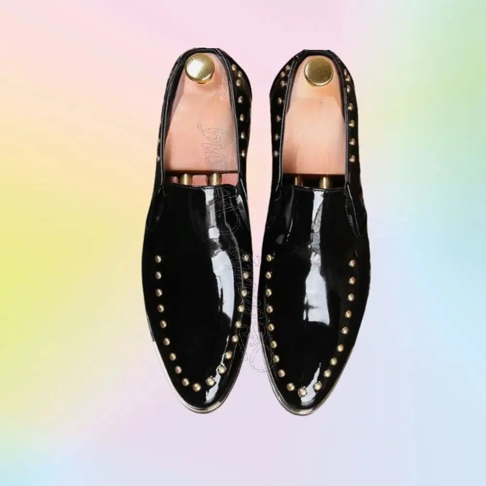 Black Edge Riet Pumps Patent Leather Men Shoes Decor Men's Dress Shoes Gentlemen Slip on Party Shoes Big Size 47 Sprig Autumn
Black Edge Riet Pumps Patent Leather Men Shoes Decor Men's Dress Shoes Gentlemen Slip on Party Shoes Big Size 47 Sprig Autumn