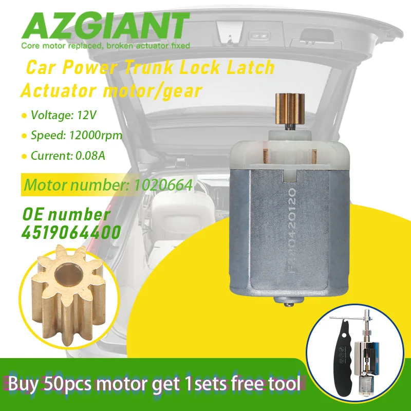 1020664 913414 DC 12V Car Power Trunk Lock Latch Motor 9 Teeth Gear For 2009-2014 Smart Fortwo 451 Brand New Auto Accessoires
1020664 913414 DC 12V Car Power Trunk Lock Latch Motor 9 Teeth Gear For 2009-2014 Smart Fortwo 451 Brand New Auto Accessoires