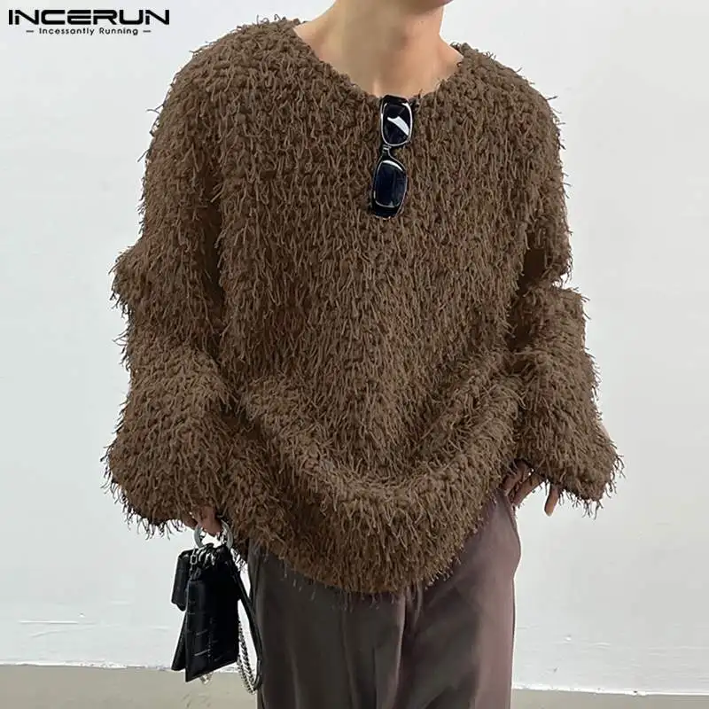 2023 Men Sweaters Solid Color Knitted O-neck Long Sleeve Fashion Pullovers Tassel Streetwear Casual Men Clothing S-5XL INCERUN
2023 Men Sweaters Solid Color Knitted O-neck Long Sleeve Fashion Pullovers Tassel Streetwear Casual Men Clothing S-5XL INCERUN