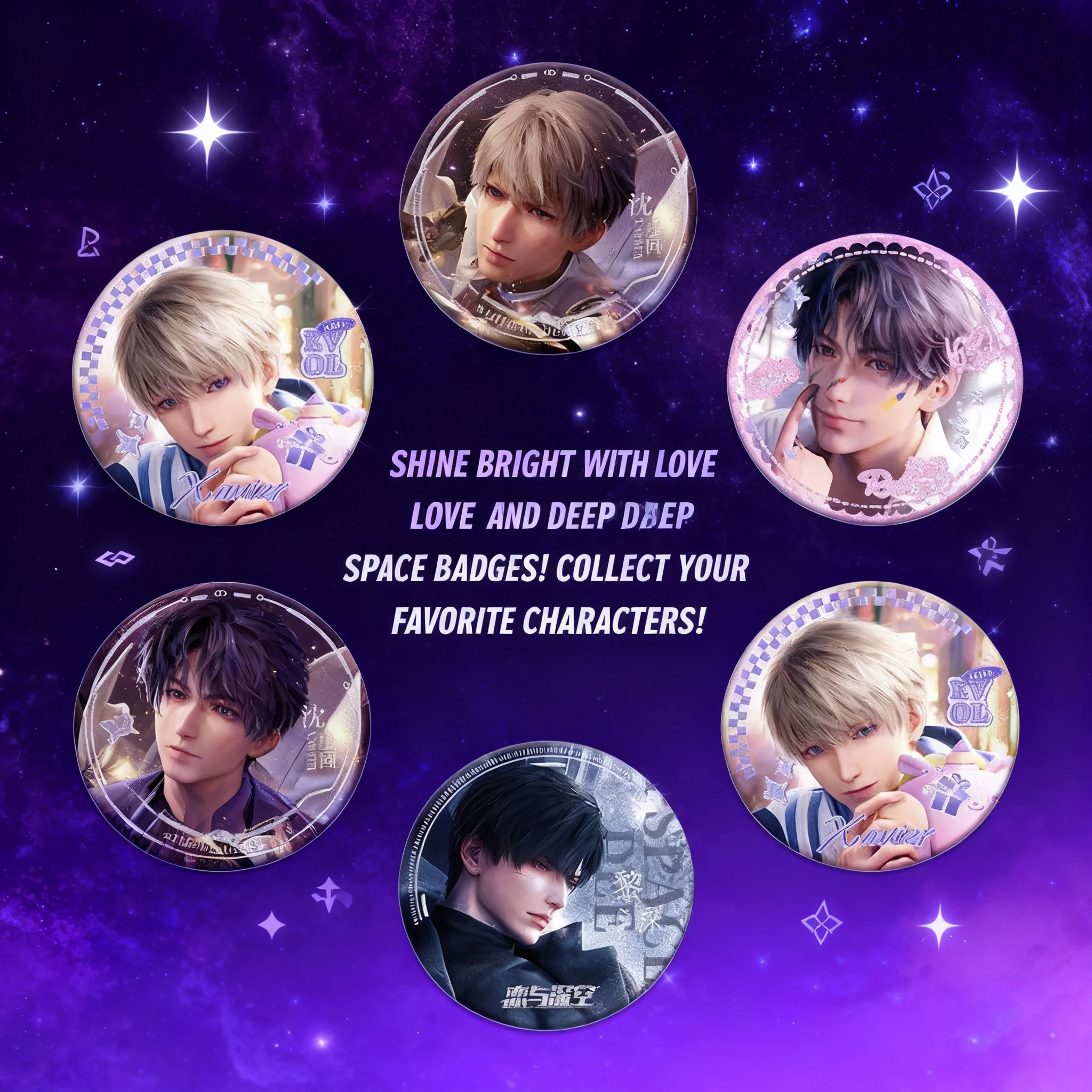 New Design 75mm 58mm Tin Badge Anime Merchandise Double Flash Badge 1-64 Number Lian Yu Shen Kong Series
New Design 75mm 58mm Tin Badge Anime Merchandise Double Flash Badge 1-64 Number Lian Yu Shen Kong Series