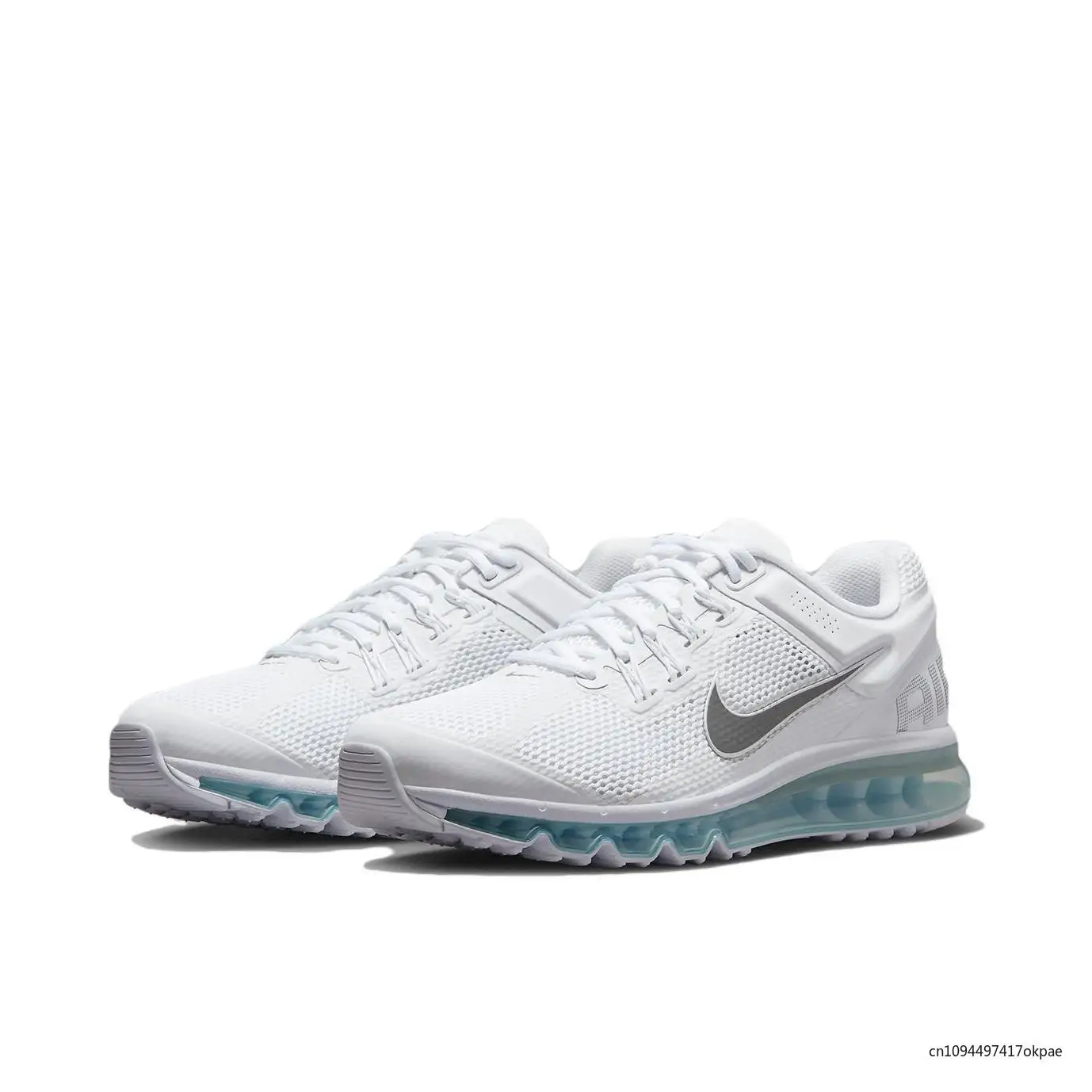 Nike Air Max 2013, женские и мужские кроссовки Белоснежного цвета, амортизирующие, противоскользящие, устойчивые к истиранию, спортивные кроссовки HF4884-100
Nike Air Max 2013, женские и мужские кроссовки Белоснежного цвета, амортизирующие, противоскользящие, устойчивые к истиранию, спортивные кроссовки HF4884-100