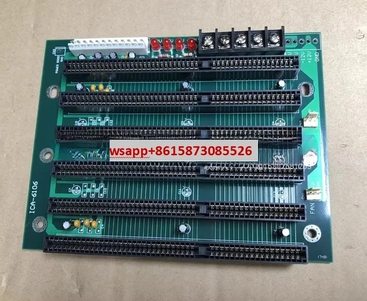 PCA-6106-B/ICA-6106_3 slot full ISA industrial control motherboard AT/ATX interface ISA slot board
PCA-6106-B/ICA-6106_3 slot full ISA industrial control motherboard AT/ATX interface ISA slot board