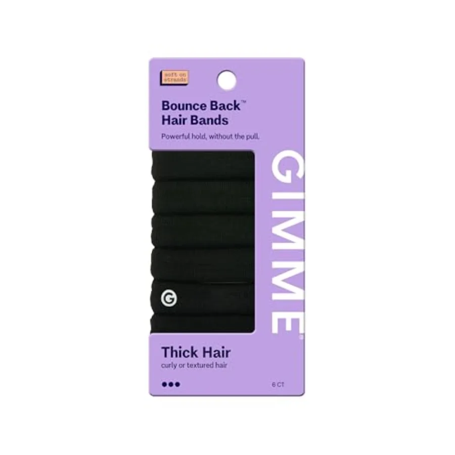 Beauty Thick Hair Extra Stretch Bands - Patent-Pending Design for Maximum Hold - Premium Ties for Thick Curly Hair - Sleek Stro
Beauty Thick Hair Extra Stretch Bands - Patent-Pending Design for Maximum Hold - Premium Ties for Thick Curly Hair - Sleek Stro