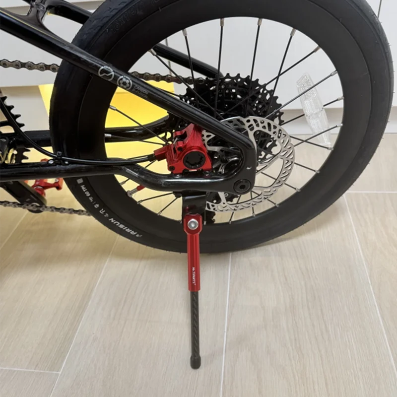 Mr.TiPARTS carbon fiber Kickstand for JAVA Neo J.air Carbon 3 Folding Bike 16 inch 349 20 inch 406 Bicycle Stand
Mr.TiPARTS carbon fiber Kickstand for JAVA Neo J.air Carbon 3 Folding Bike 16 inch 349 20 inch 406 Bicycle Stand