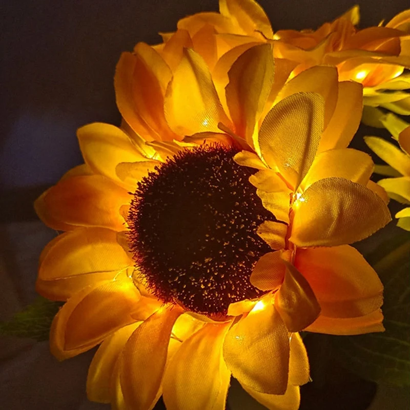 B Rechargeable Sunflower LED Simulation Night Light Simulation Flowers Decorative Atmosphere Lamp
B Rechargeable Sunflower LED Simulation Night Light Simulation Flowers Decorative Atmosphere Lamp