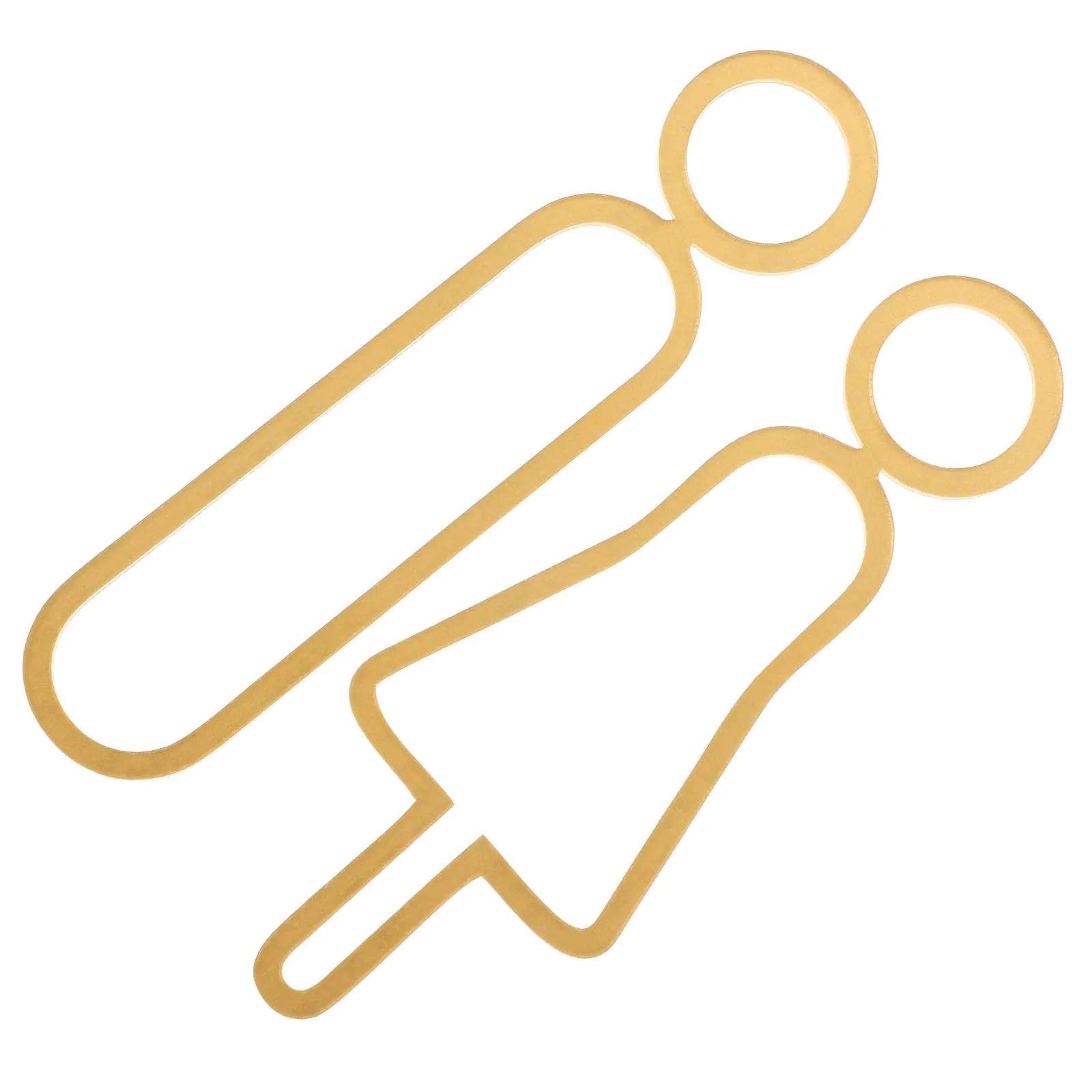 2Pcs Bathroom Signs Acrylic Men Women Restroom Door Signs for Office Mall Hotel Public Space Toilet Sign
2Pcs Bathroom Signs Acrylic Men Women Restroom Door Signs for Office Mall Hotel Public Space Toilet Sign