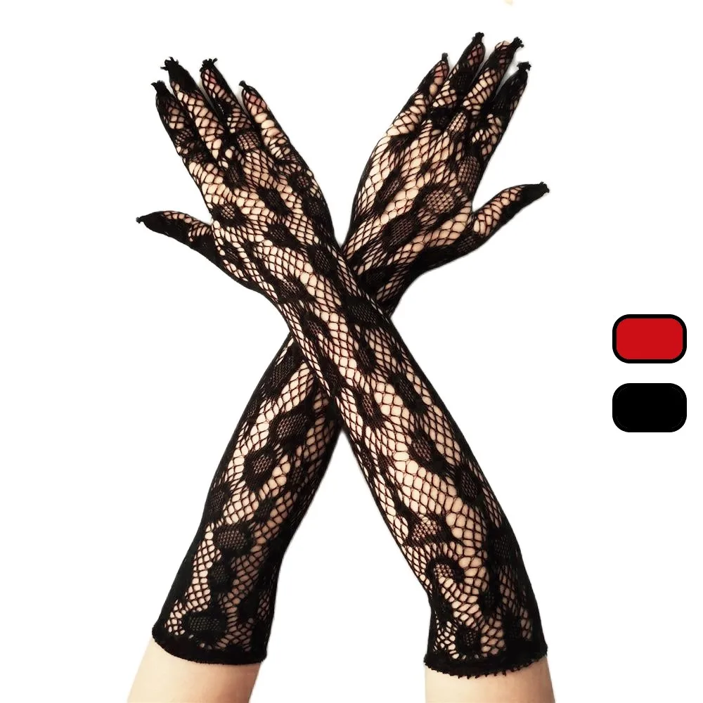 Summer Python Pattern Spider Dense Grid Sexy Ladies Gloves Visible Skin Fingertips Flowers Polyester Night Couple Mittens BK8
Summer Python Pattern Spider Dense Grid Sexy Ladies Gloves Visible Skin Fingertips Flowers Polyester Night Couple Mittens BK8