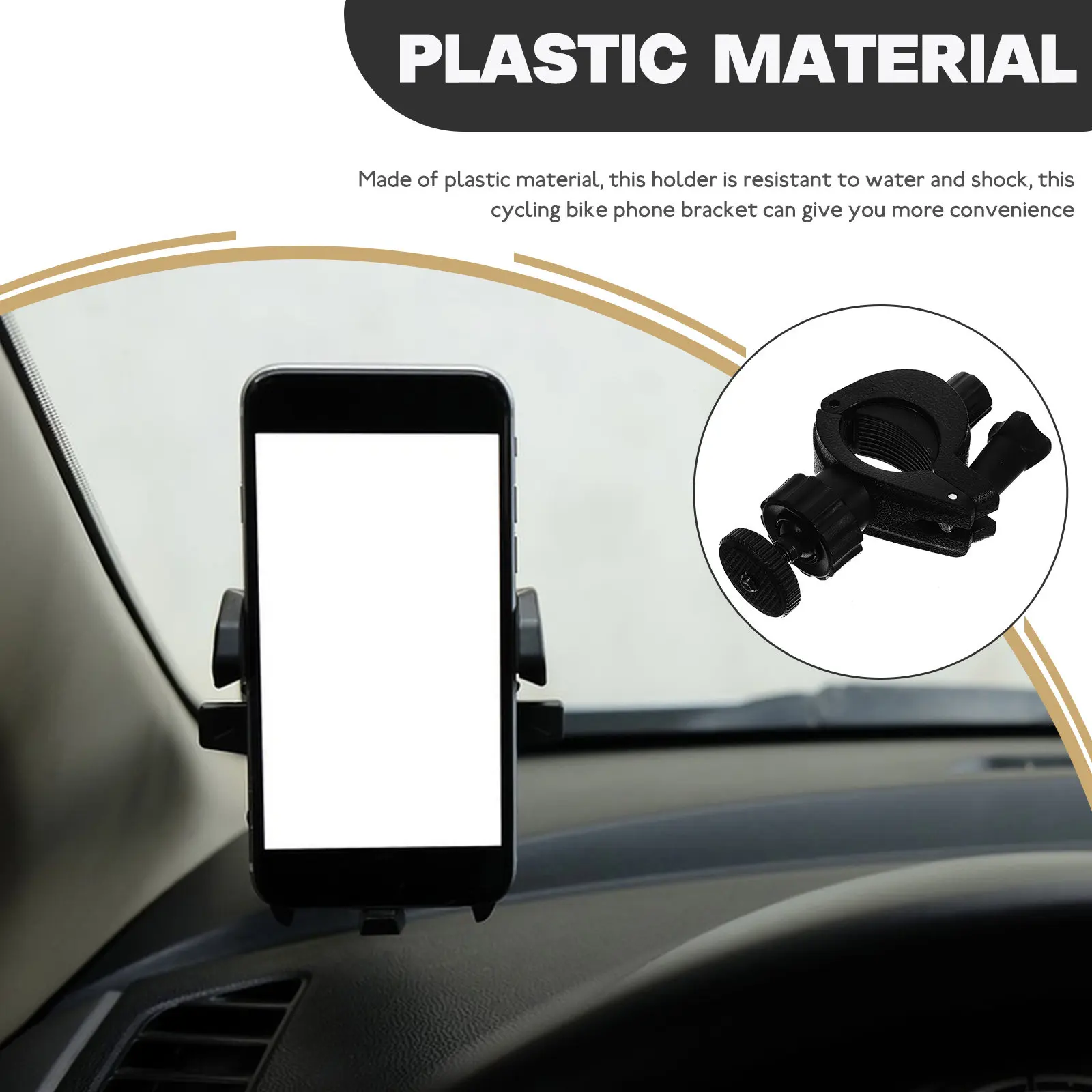 Bike Bracket Bicycle Phone Navigation Mount Clamp Thickened O-Shaped Clamp Adjustable Motorcycle Handlebar Phone Holder Stable
Bike Bracket Bicycle Phone Navigation Mount Clamp Thickened O-Shaped Clamp Adjustable Motorcycle Handlebar Phone Holder Stable