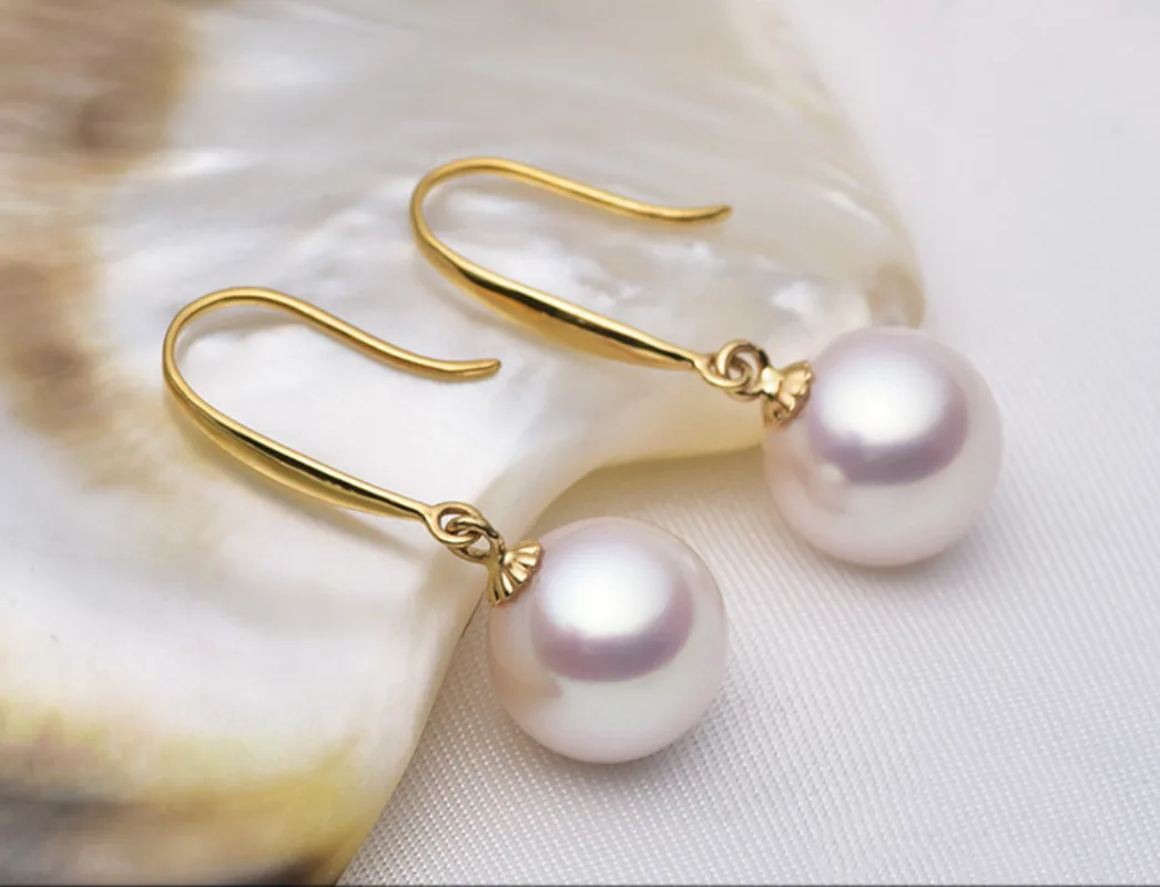 Elegant 11-12mm White Round Genuine Pearl Dangle Earrings for Women Wedding Party Jewelry Accessories Dangle Hook Stud 111AAA
Elegant 11-12mm White Round Genuine Pearl Dangle Earrings for Women Wedding Party Jewelry Accessories Dangle Hook Stud 111AAA