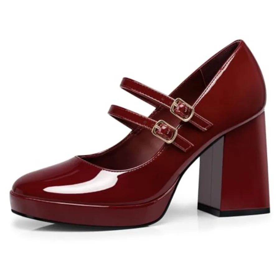 CELLENZ Women Mary Jane Shoes: Comfortable Closed Toe Chunky Heels, Dress Platform Pumps Prom Graduation Formal Wedding Shoes B
CELLENZ Women Mary Jane Shoes: Comfortable Closed Toe Chunky Heels, Dress Platform Pumps Prom Graduation Formal Wedding Shoes B