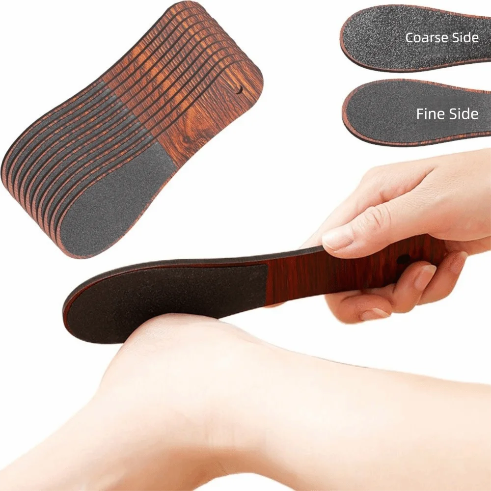 10Pcs Double Sided Wood Foot File Waterproof with Hanging Hole Dead Skin Pedicure Tool Non-slip Handle Comfortable Grip
10Pcs Double Sided Wood Foot File Waterproof with Hanging Hole Dead Skin Pedicure Tool Non-slip Handle Comfortable Grip