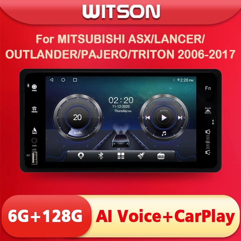 WITSON Android 13 AI VOICE Car Radio For MITSUBISHI ASX LANCER OUTLANDER PAJERO TRITON 2006-2017 Multimedia GPS Navi Carplay
WITSON Android 13 AI VOICE Car Radio For MITSUBISHI ASX LANCER OUTLANDER PAJERO TRITON 2006-2017 Multimedia GPS Navi Carplay