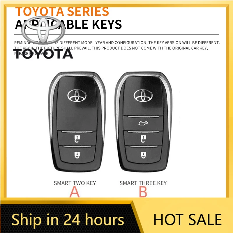 Car Stickers For Toyota 2026 Hot Car Key Fob Case Cover Shell for Toyota C-HR Hilux Fortuner Land Cruiser 200 Camry Corolla Crow
Car Stickers For Toyota 2026 Hot Car Key Fob Case Cover Shell for Toyota C-HR Hilux Fortuner Land Cruiser 200 Camry Corolla Crow