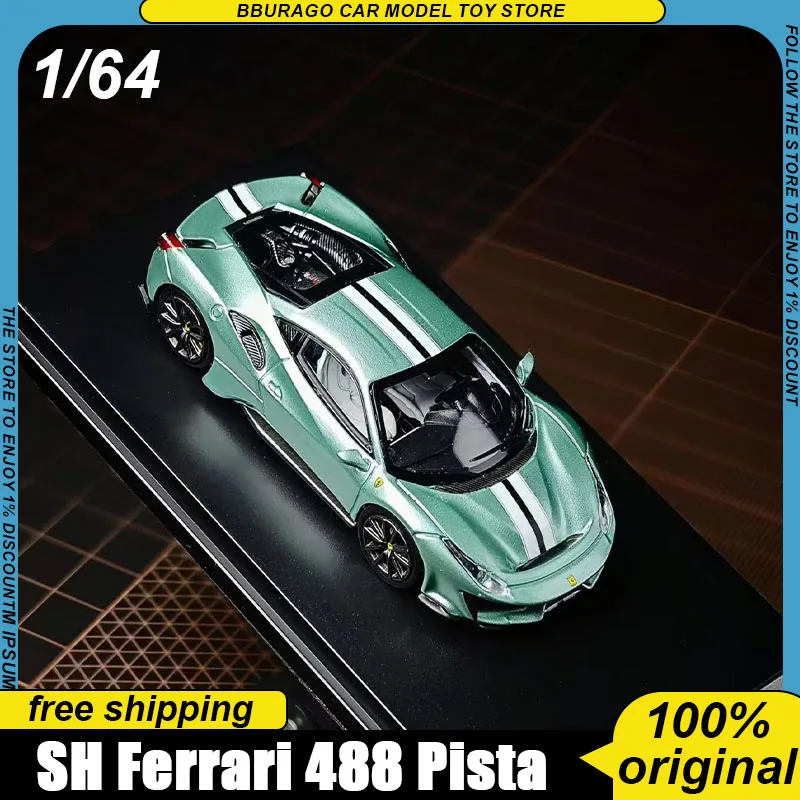 Stance Hunters 1:64 Ferrari 488 Pista Diecast Supercar Model Openable Front Hood Multiple Factory Spec Livery Collectible Toys
Stance Hunters 1:64 Ferrari 488 Pista Diecast Supercar Model Openable Front Hood Multiple Factory Spec Livery Collectible Toys
