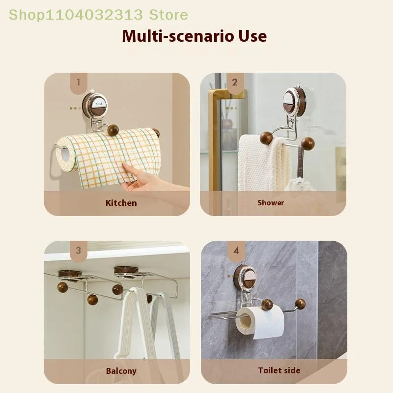 1 шт., держатель для кухонных бумажных полотенец на присоске, держатель для туалетной бумаги из нержавеющей стали, вешалка для салфеток, держатель для рулона, аксессуары для ванной комнаты
1 шт., держатель для кухонных бумажных полотенец на присоске, держатель для туалетной бумаги из нержавеющей стали, вешалка для салфеток, держатель для рулона, аксессуары для ванной комнаты