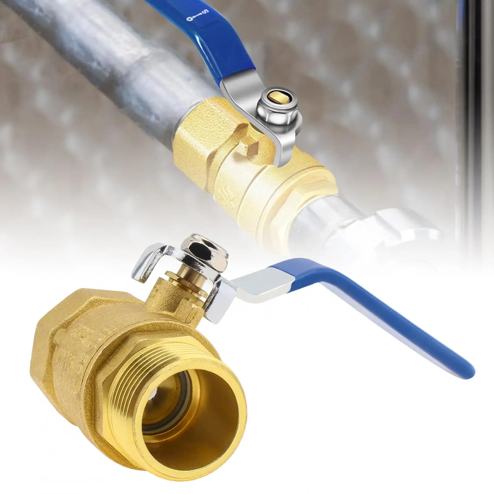Brass Mini Shut Off Ball Valve 1inch Male x Female Threaded Air Water Switch Oil Flow Control Plumbing Fitting with Long Handle
Brass Mini Shut Off Ball Valve 1inch Male x Female Threaded Air Water Switch Oil Flow Control Plumbing Fitting with Long Handle