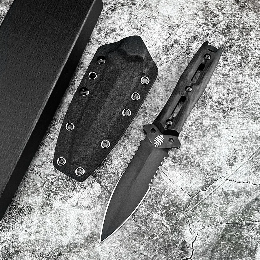 Kaiser Straight Knife 8Cr13Mov Blade G10 Handle High-strength Outdoor Survival Hiking Equipment Practical Cutting Knife
Kaiser Straight Knife 8Cr13Mov Blade G10 Handle High-strength Outdoor Survival Hiking Equipment Practical Cutting Knife