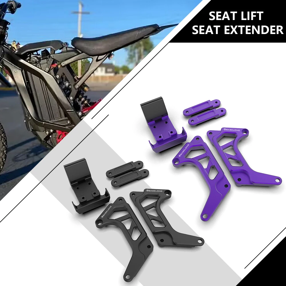 For Sur Ron Light Bee X S/X/L1 Body Suspension Lift Kit Bracket for Segway X160 260 Motorcycle Seat Extenders Subframe Riser Kit
For Sur Ron Light Bee X S/X/L1 Body Suspension Lift Kit Bracket for Segway X160 260 Motorcycle Seat Extenders Subframe Riser Kit
