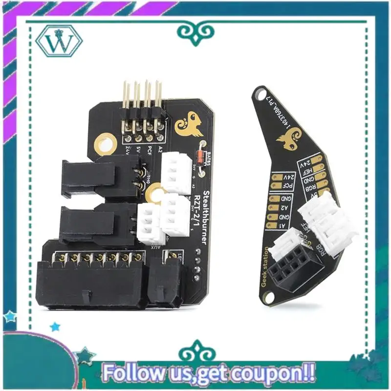 Модернизированная плата, паяная плата SB Toolhead, комплект печатной платы послеburera для VORON 2,4 SB2040, детали 3D-принтера Trident Switchwire 
Модернизированная плата, паяная плата SB Toolhead, комплект печатной платы послеburera для VORON 2,4 SB2040, детали 3D-принтера Trident Switchwire