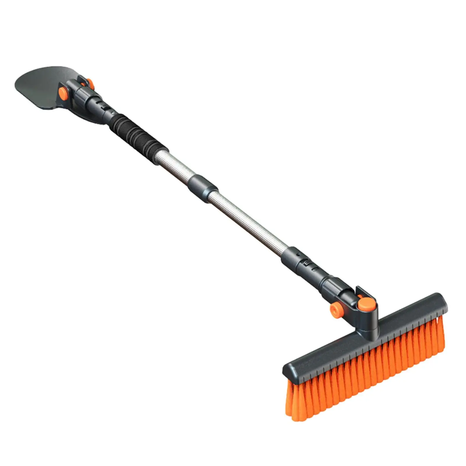 Скребок для льда и щетка для снега 2-в-1, вращающийся, усиленный, для удаления снега с автомобиля
Скребок для льда и щетка для снега 2-в-1, вращающийся, усиленный, для удаления снега с автомобиля