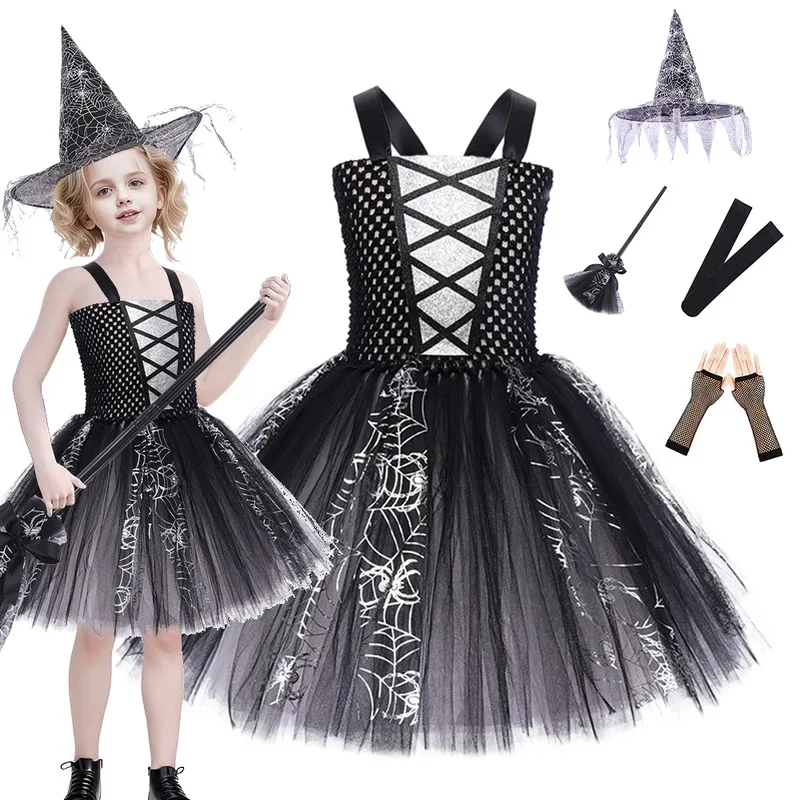 Purple Magic Wizard cosplay costume Halloween party witch tutu dress fluffy dress carnival kid's birthday dress spider mesh
Purple Magic Wizard cosplay costume Halloween party witch tutu dress fluffy dress carnival kid's birthday dress spider mesh