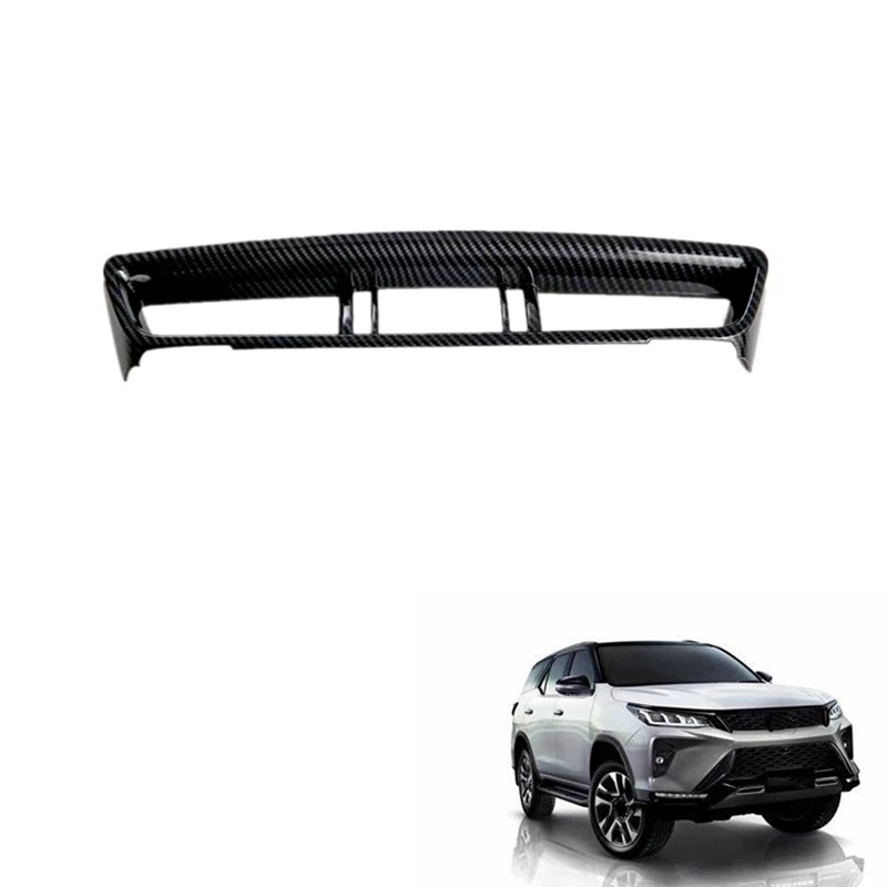 Центральная консоль из углеродного волокна для Toyota Fortuner 2024, Крышка вентиляционного отверстия переменного тока, декоративные аксессуары
Центральная консоль из углеродного волокна для Toyota Fortuner 2024, Крышка вентиляционного отверстия переменного тока, декоративные аксессуары