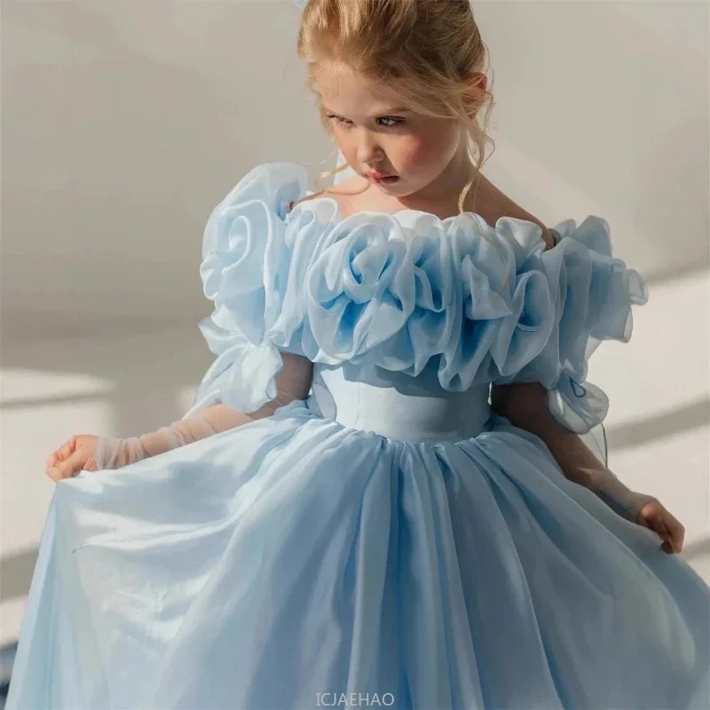 Party Dress 2025 Kids Off Shoulder Dresses Costumes Birthday Vestido Banquet Stage Pageant Host Outfits Children Simple Fashion
Party Dress 2025 Kids Off Shoulder Dresses Costumes Birthday Vestido Banquet Stage Pageant Host Outfits Children Simple Fashion