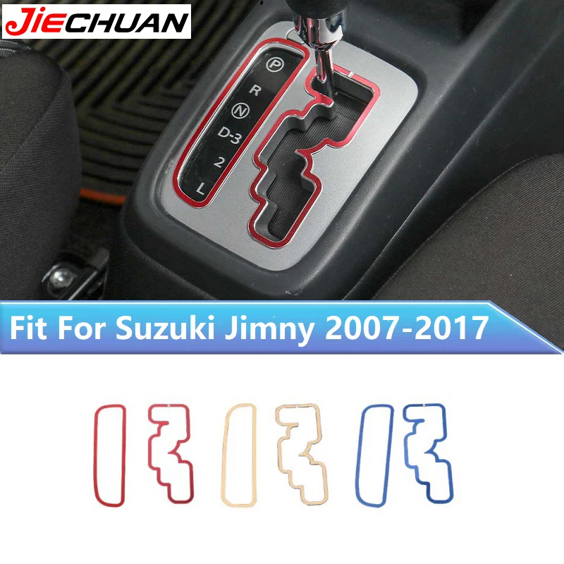 JIECHUAN ABS автомобильная панель переключения передач, декоративная крышка, наклейки, подходят для Suzuki Jimny 2007-2017, аксессуары для интерьера автомобиля
JIECHUAN ABS автомобильная панель переключения передач, декоративная крышка, наклейки, подходят для Suzuki Jimny 2007-2017, аксессуары для интерьера автомобиля