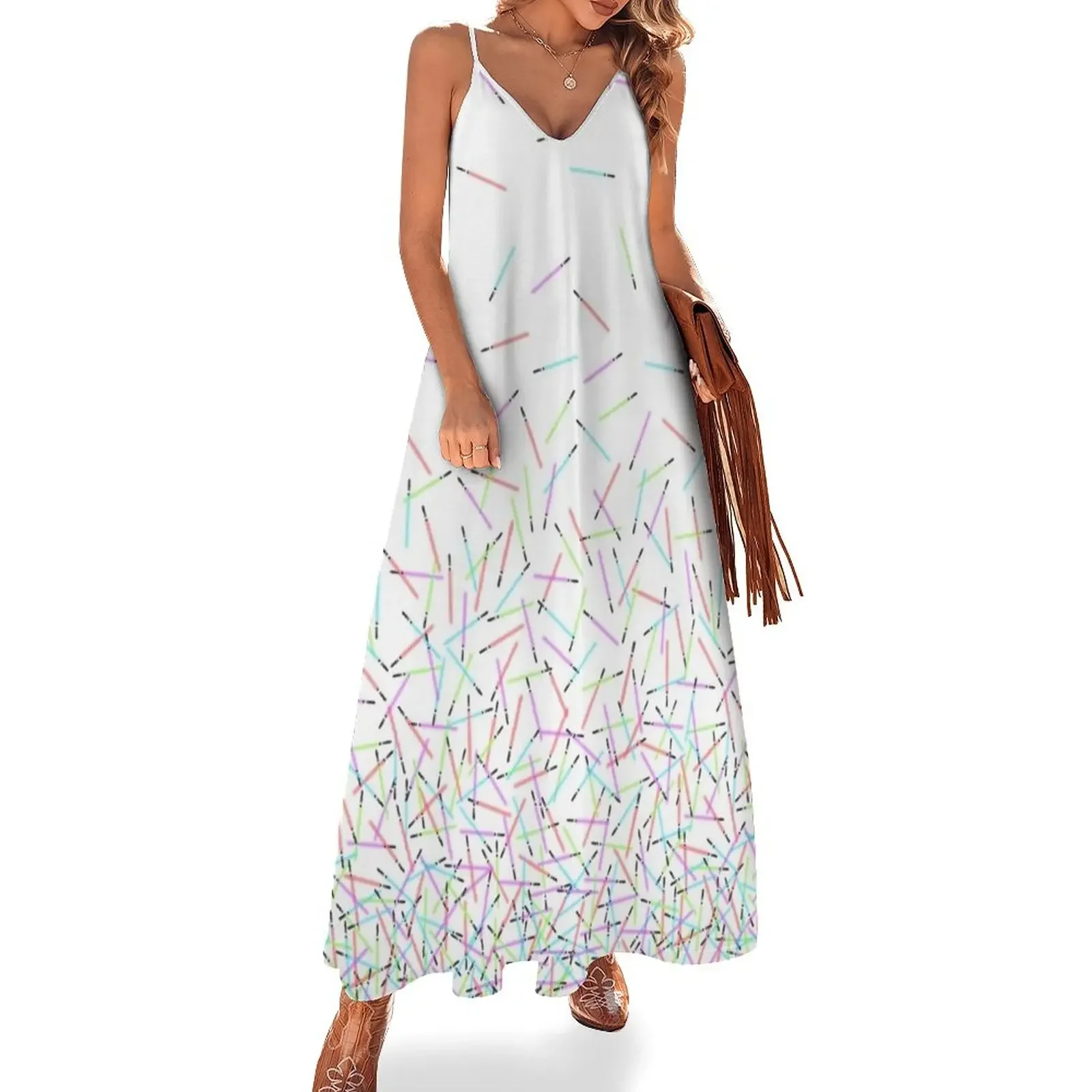 It's Raining Lightsabers Sleeveless Dress Dress woman summer dresses women's evening dresses 2025 Dress
It's Raining Lightsabers Sleeveless Dress Dress woman summer dresses women's evening dresses 2025 Dress